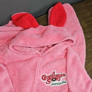 A Christmas Story Pink Fleece Hoodie